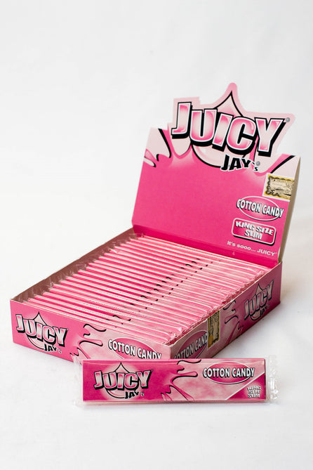 Juicy Jay's King Size Slim Cotton Candy flavoured papers