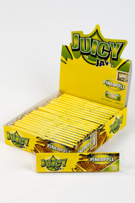 Feuilles à rouler au goût d'ananas King Size Slim de Juicy Jay 