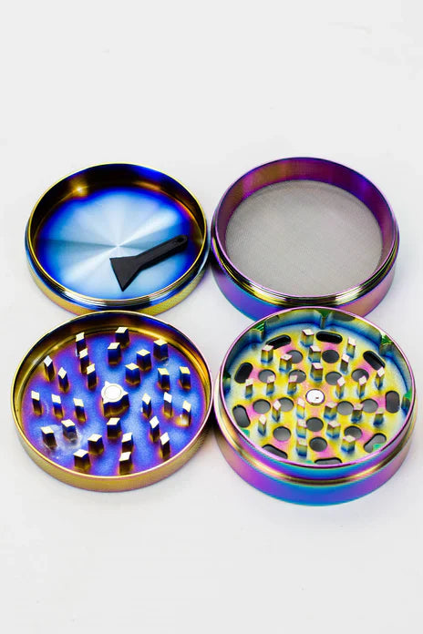 4 parts Skull rainbow grinder