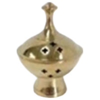 ZenN - Brass Polished Incense Burner (Stick/Cone)