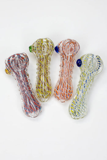 Soft Glass Hand Pipe - 4.5"