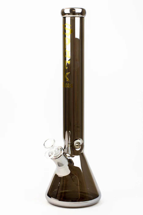 SPARK 17.5" 9 mm Electroplated Glass Beaker Bong