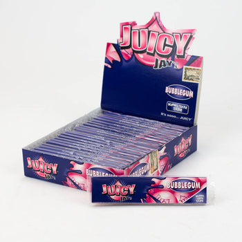 Feuilles à rouler aromatisées King Size Slim BubbleGum de Juicy Jay 