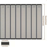 8pcs Diamond Whetstone Sharpening Set