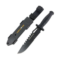 Hunt-Down - 13″ Drop Point Hunting Knife w/ Grenade Design Handle