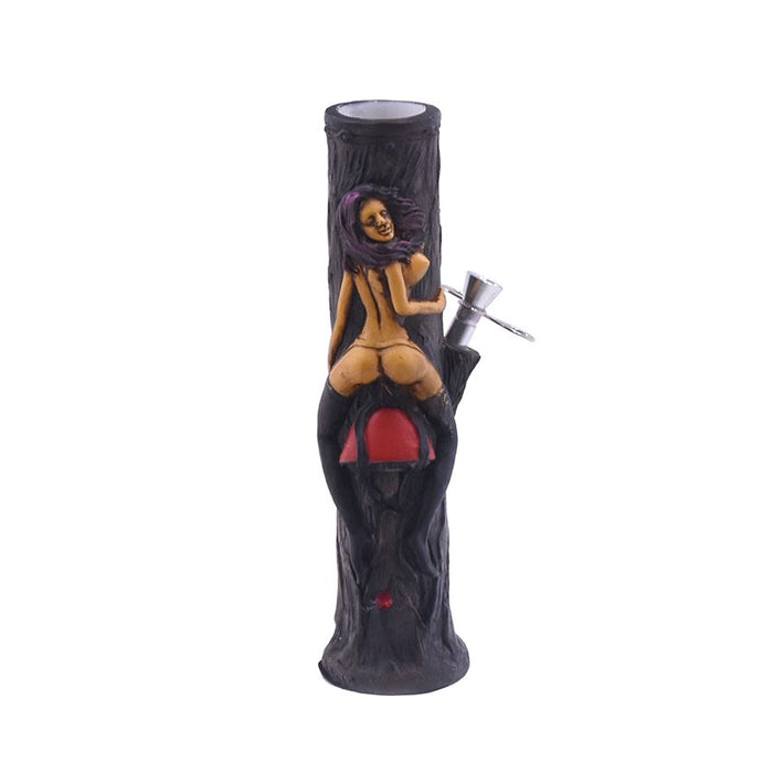 10″ Resin Water Bong Woman Design