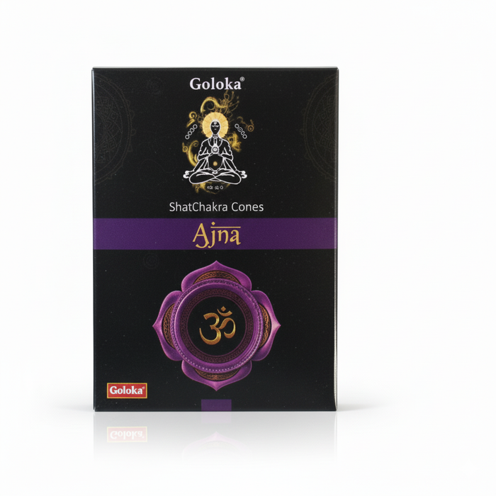 Goloka Chakra - Ajna (Insight) Incense 10 Cones