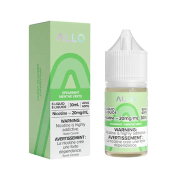 E-liquide Allo Salt - Menthe verte