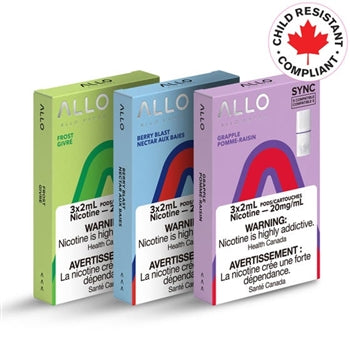 Allo Sync Pod Pack 3 Pods Per Pack STLTH Compatible