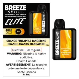 Vape jetable Breeze Elite S50 4000 bouffées