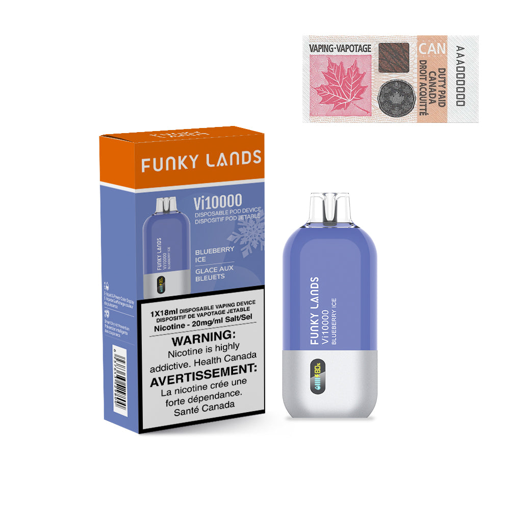 Funky Lands by ElfBar Vi10000 Rechargeable Disposable Vape 18ml