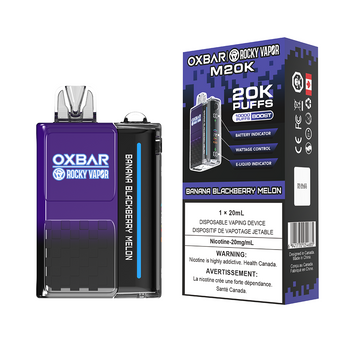 OXBAR X Rocky Vapor M20K Puff Rechargeable Disposable Vape 20ml