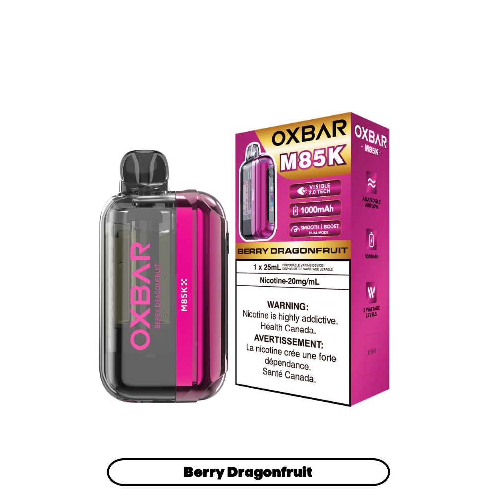 OXBAR M85K Puff Rechargeable Disposable Vape 25mL