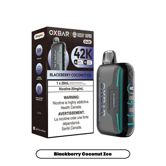 OXBAR X Rocky Vapor G42K Disposable Vape 20mL