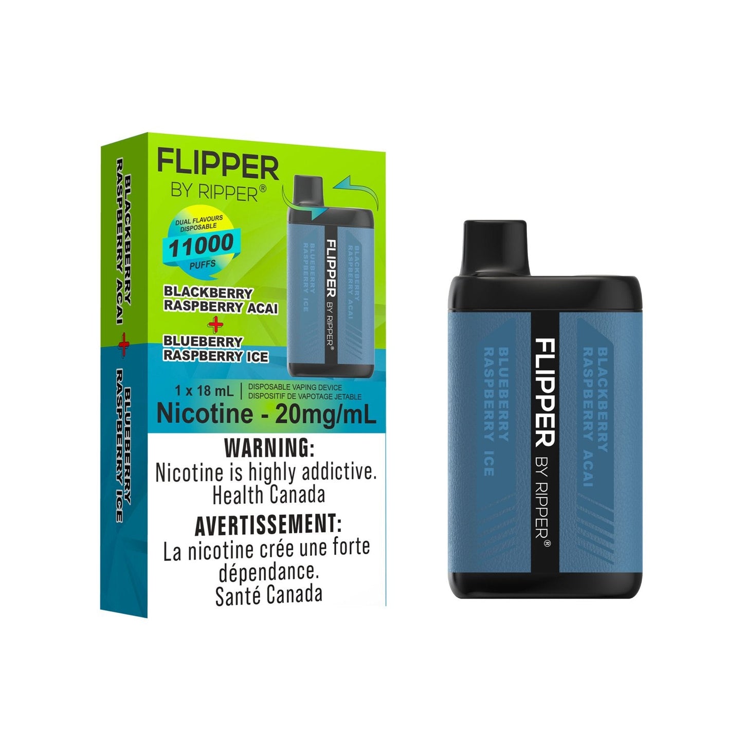 [Clearance] Gcore Flipper 11000 Puff Rechargeable Disposable Vape 18ml