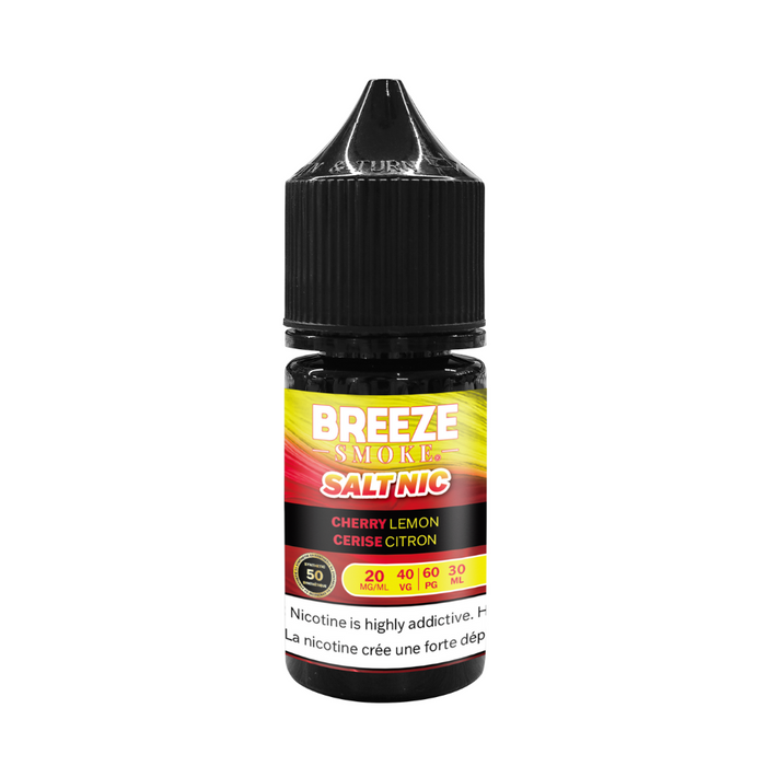 [CLEARANCE] Breeze S50 Salt Nic E-Liquid - Cherry Lemon