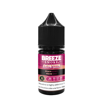 [CLEARANCE] Breeze S50 Salt Nic E-Liquid - Peach Berry