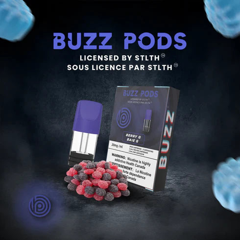 Pack de 3 dosettes Buzz Stlth 20 mg