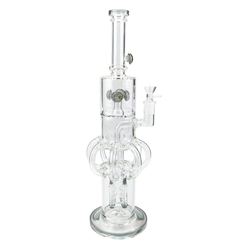16″ 5mm Octopus Recycler Glass Bong