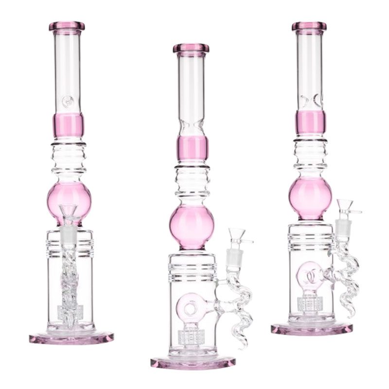 18.5″ Shower Head Percolator Glass Bong