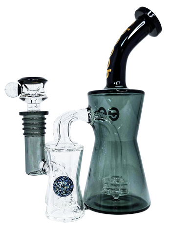 Recycleur double Cheech Glass 8"