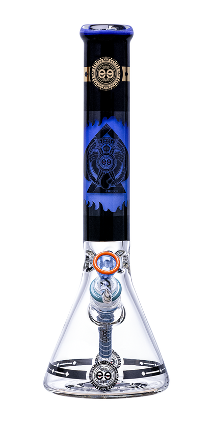 Bong Cheech Glass 14" 7mm avec protection de crête