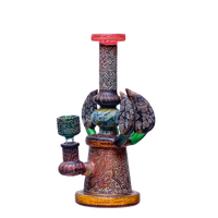 Cheech Glass 9” Cheech Park Presents Velociraptor Rig