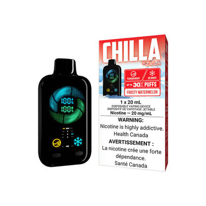 [CLEARANCE] Zilla Chilla Rechargeable Disposable Vape 20mL