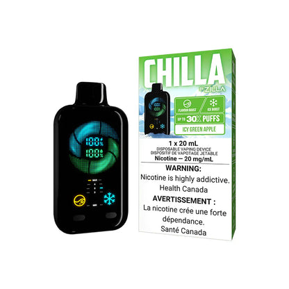[CLEARANCE] Zilla Chilla Rechargeable Disposable Vape 20mL