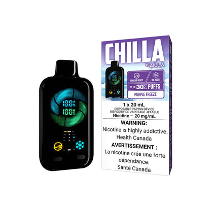 [CLEARANCE] Zilla Chilla Rechargeable Disposable Vape 20mL