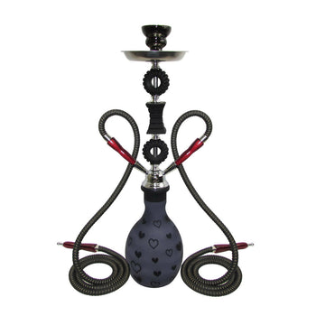 Zebra Heart 2 Hose 28" Hookah