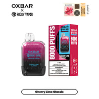 OXBAR X Rocky Vapor G8000 Rechargeable Disposable Vape 18ml