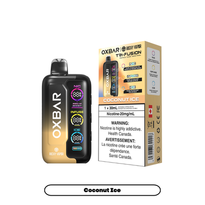 OXBAR X Rocky Vapor Tri Fusion Disposable Vape 30mL