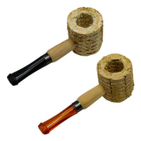 Corn Cob Wood Pipes