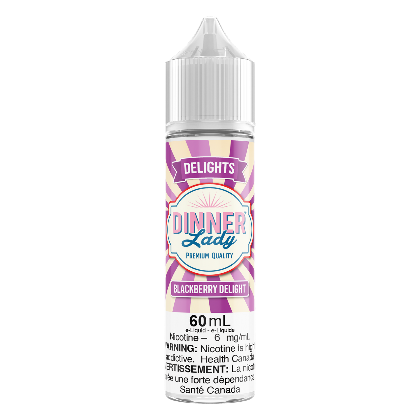 E-liquide Dinner Lady Délice aux mûres