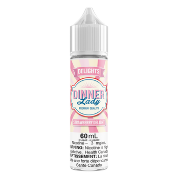 Dinner Lady E-liquid Strawberry Delight