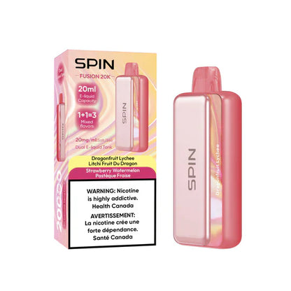 [Clearance] SPIN Fusion 20K Rechargeable Disposable Vape 20mL