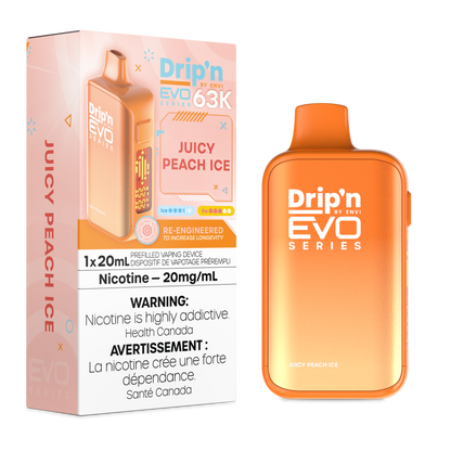 ENVI Drip'n EVO 63K Rechargeable Disposable Vape 20mL