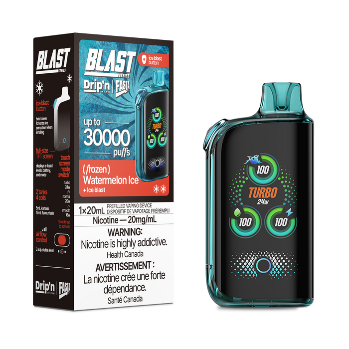 ENVI Drip'n X Fasta BLAST SERIES 30K 20mL Disposable Vape