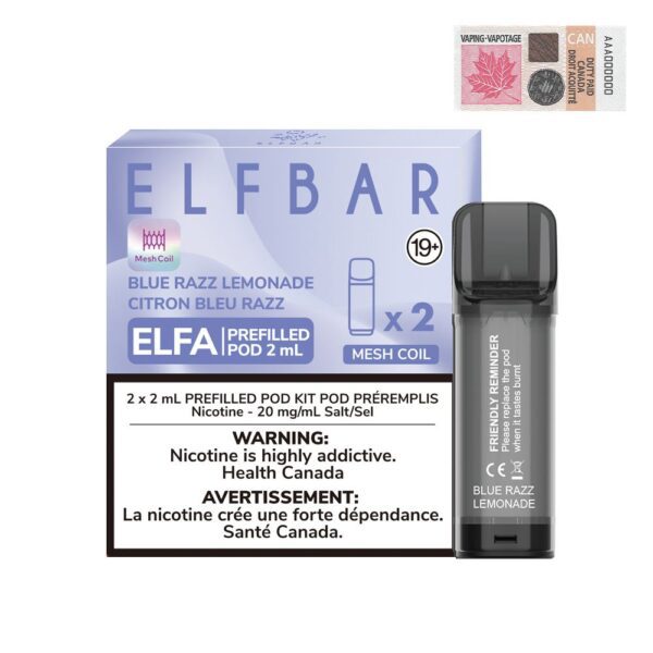 [Liquidation] ELFBAR ELFA Pods 2ml Lot de 2