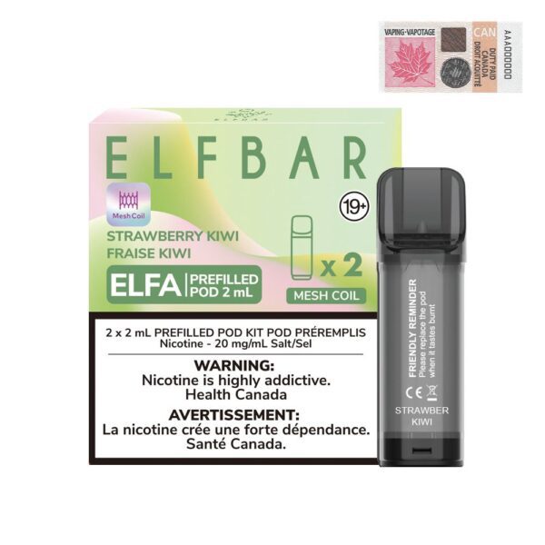 [Liquidation] ELFBAR ELFA Pods 2ml Lot de 2