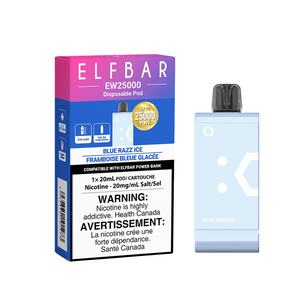 Elf Bar EW25K Puff Disposable Replacement Pod *No charge battery Included*