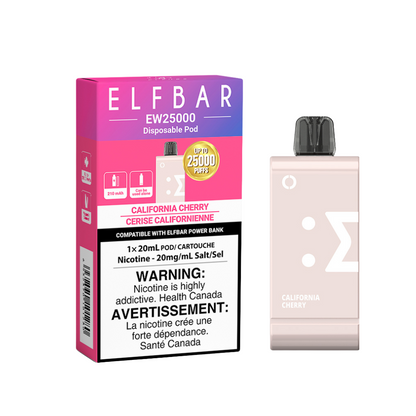 Elf Bar EW25K Puff Disposable Replacement Pod **Battery Included**