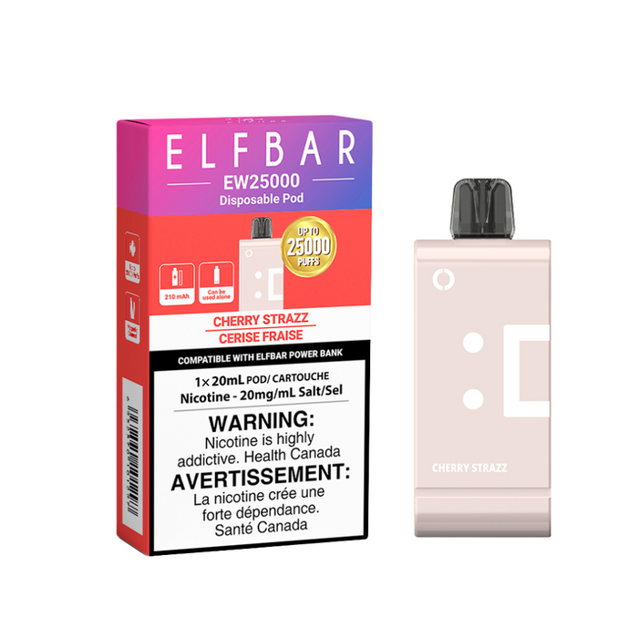 Elf Bar EW25K Puff Disposable Replacement Pod *No charge battery Included*