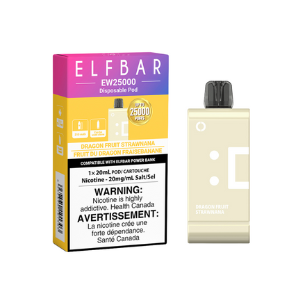 Elf Bar EW25K Puff Disposable Replacement Pod **Battery Included**