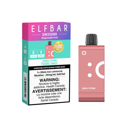 Elf Bar EW25K Puff Disposable Replacement Pod **Battery Included**