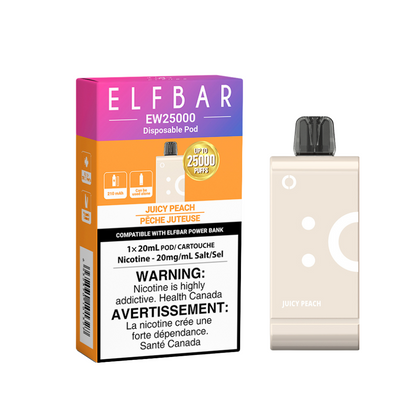 Elf Bar EW25K Puff Disposable Replacement Pod **Battery Included**