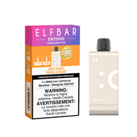 Elf Bar EW25K Puff Disposable Replacement Pod *No charge battery Included*