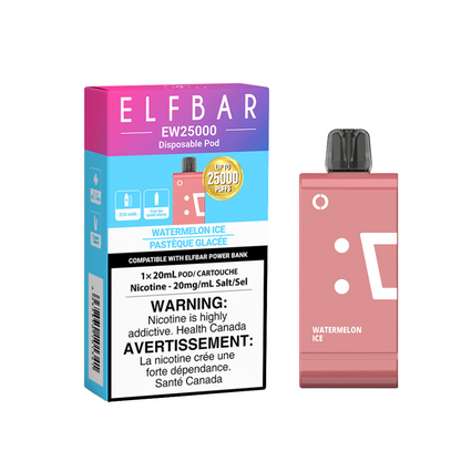Elf Bar EW25K Puff Disposable Replacement Pod **Battery Included**