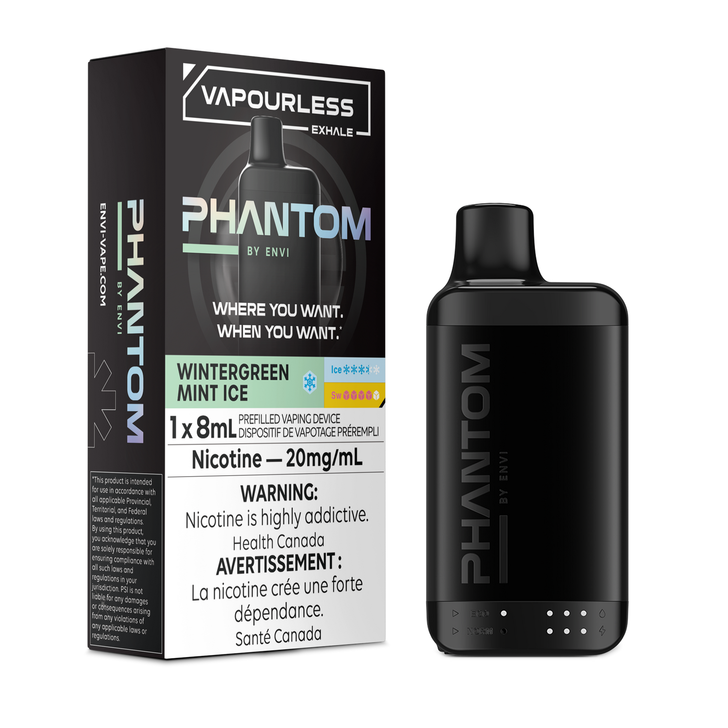 ENVI Phantom Disposable Vape 8mL
